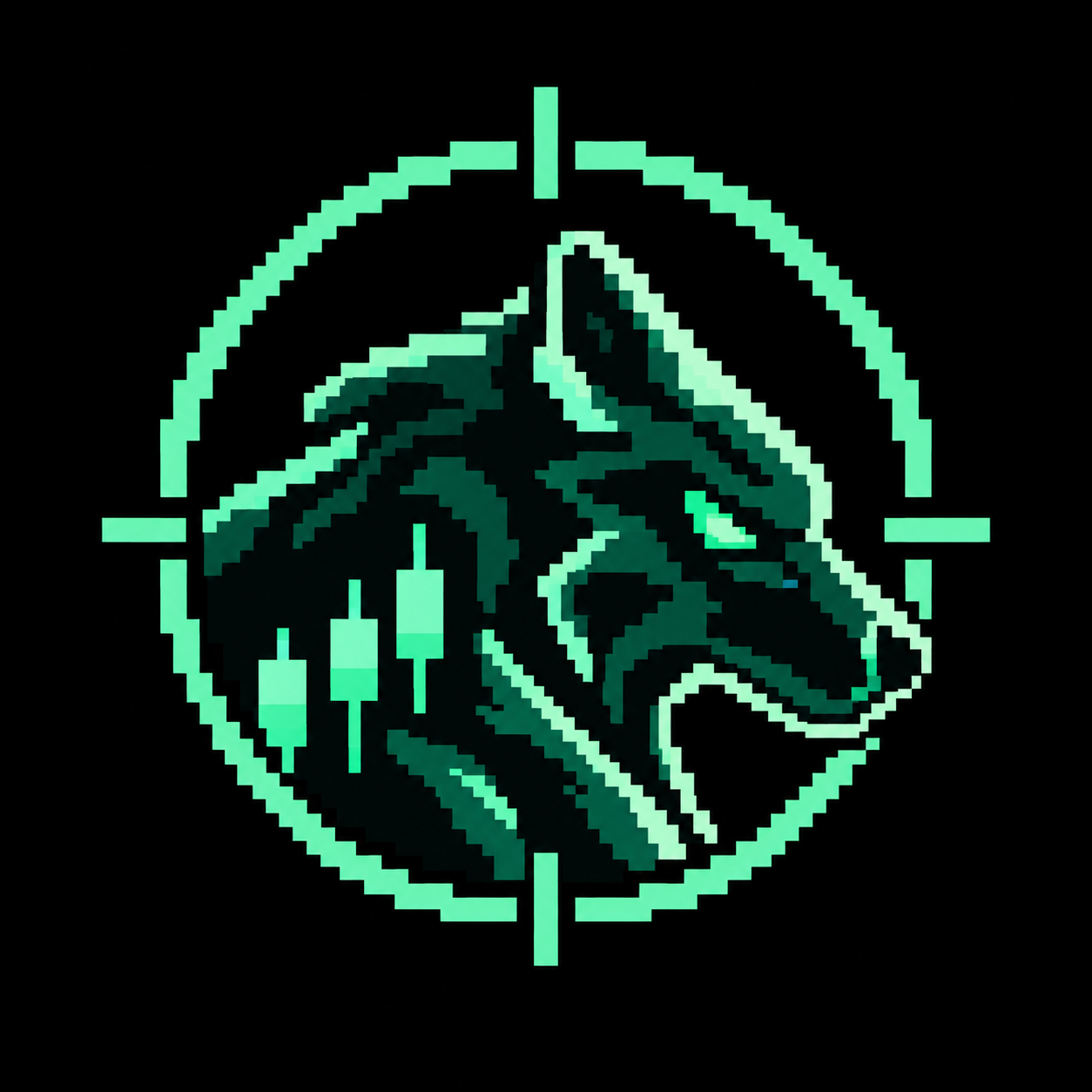 HyperHunt pixel wolf